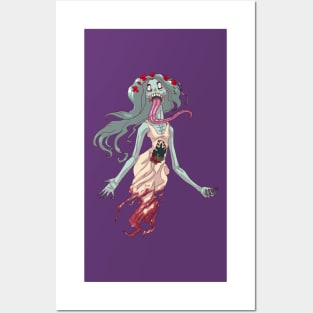 Wraith Ghost Woman MONSTER GIRLS Series I Posters and Art